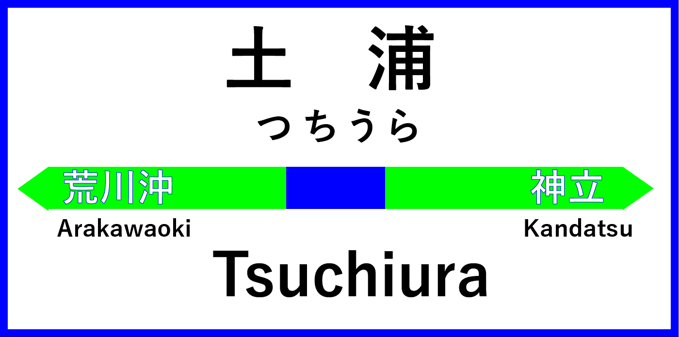 妻の派遣登録をしに土浦へ