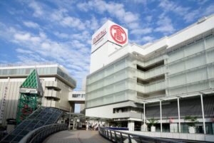 Shopping at Takashimaya in Kashiwa to celebrate my wife's birthday