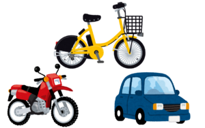 6対25対32で自転車の勝ち!
