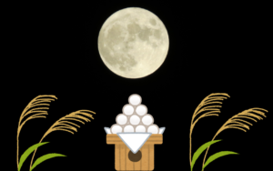 There it is, there it is, the moon♪