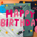 誕生日のプレゼントありがとう!