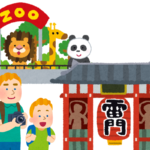 浅草寺から上野動物園へ