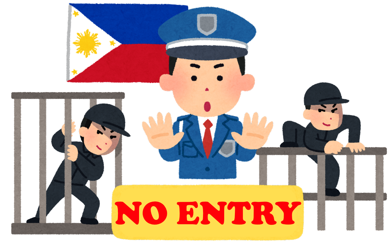 Criminals don't come to the Philippines!