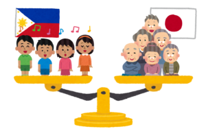ほぼ同じ比率だった
