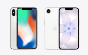 iphone X　から　17e へ