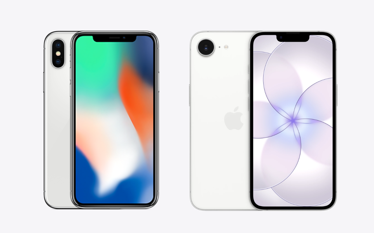 iphone X　から　17e へ