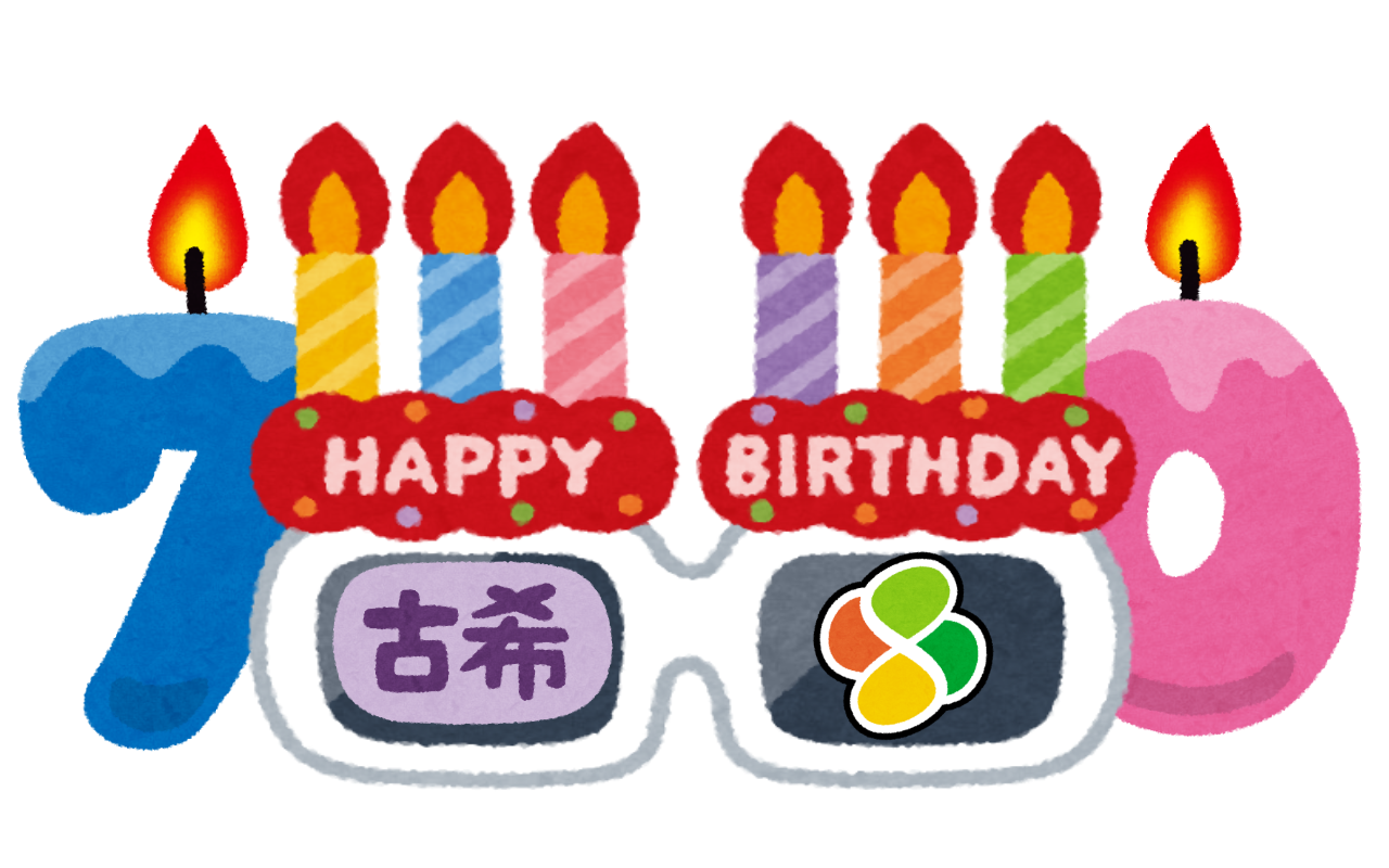 70代に突入